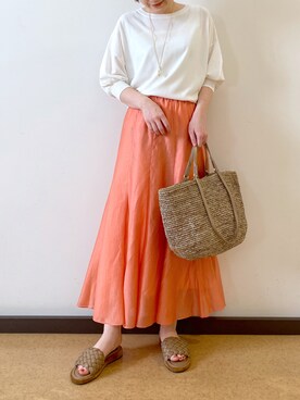 TOMOさん（レディース・152cm）の春コーディネート