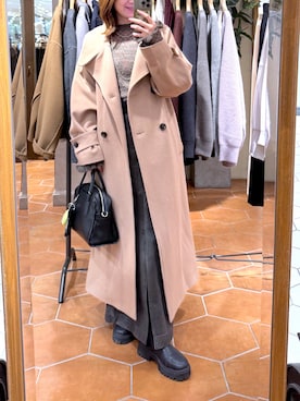 「アイテム（その他アウター）」を使った、TOMOさん（レディース・152cm）の秋コーディネート