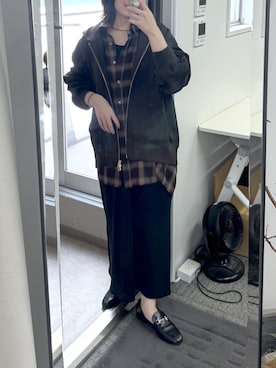 「アイテム（パーカー）」を使った、TOMOさん（レディース・152cm）の夏コーディネート