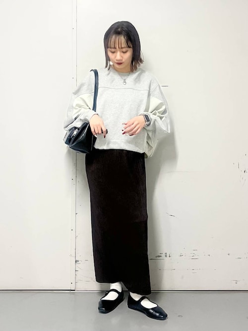 LOWRYS FARM トレーナー スウェット コンビスウェットプル