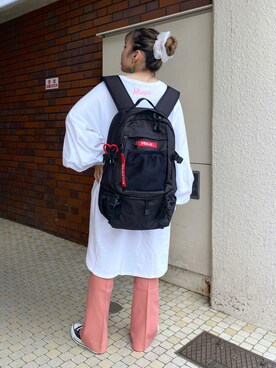 キーホルダーを使った リュック の人気ファッションコーディネート Wear キーホルダーを使った リュック の人気ファッションコーディネート Wear