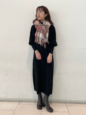 「tweedmill」｜yuka914さん（レディース・158cm）の冬コーディネート