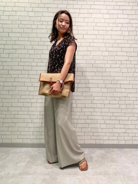 Mizuhoさん（レディース・158cm）の夏コーディネート