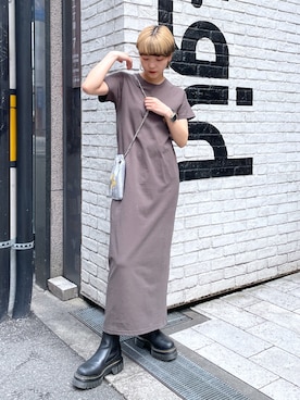 上野　瑞稀さん（レディース・157cm）の春コーディネート