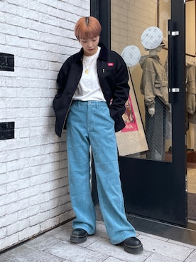 上野　瑞稀さん（レディース・157cm）の秋コーディネート