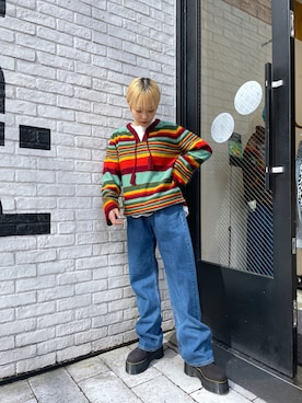 上野　瑞稀さん（レディース・157cm）の秋コーディネート