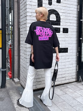 上野　瑞稀さん（レディース・157cm）の夏コーディネート