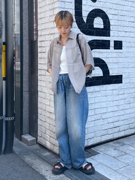 上野　瑞稀さん（レディース・157cm）の夏コーディネート