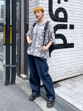 上野　瑞稀さん（レディース・157cm）の夏コーディネート