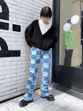 上野　瑞稀さん（レディース・157cm）の春コーディネート