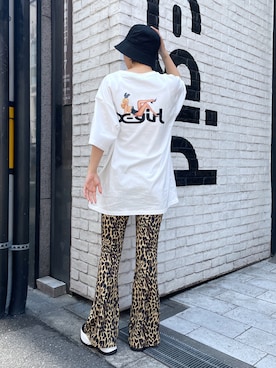 「ごきげんウィーク」｜「アイテム（帽子）」を使った、上野　瑞稀さん（レディース・157cm）の春コーディネート