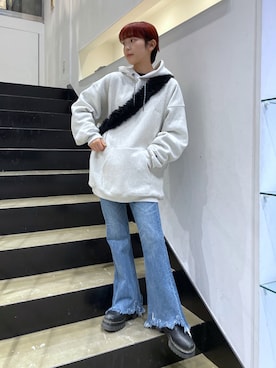 上野　瑞稀さん（レディース・157cm）の秋コーディネート