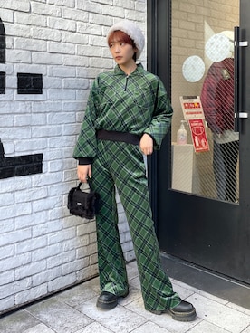 上野　瑞稀さん（レディース・157cm）の秋コーディネート