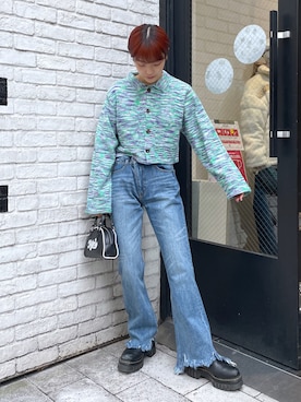 上野　瑞稀さん（レディース・157cm）の秋コーディネート