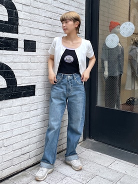 上野　瑞稀さんの（X-girl | エックスガール）を使ったコーディネート