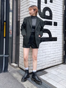 上野 瑞稀さん(レディース・157cm)の冬コーディネート