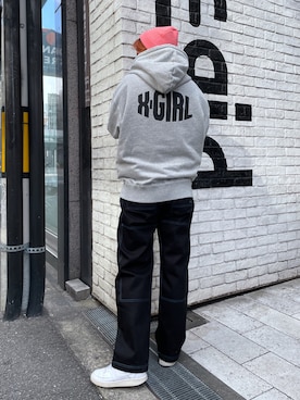 上野　瑞稀さん（レディース・157cm）の冬コーディネート