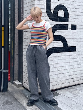 上野 瑞稀さん(レディース・157cm)の夏コーディネート