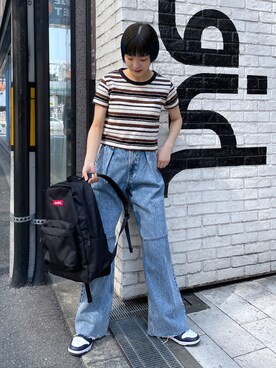 上野　瑞稀さん（レディース・157cm）の春コーディネート