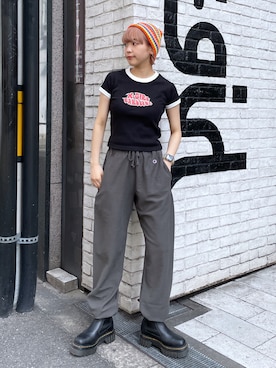 上野　瑞稀さん（レディース・157cm）の春コーディネート