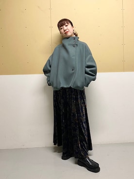 ひーさんさん（レディース・154cm）の冬コーディネート