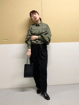 「ARKnets（アークネッツ）のアイテム（アクセサリー）」を使った、ひーさんさん（レディース・154cm）の冬コーディネート