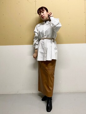 「ARKnets（アークネッツ）のアイテム（アクセサリー）」を使った、ひーさんさん（レディース・154cm）の冬コーディネート
