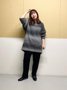 「ARKnets（アークネッツ）のアイテム（アクセサリー）」を使った、ひーさんさん（レディース・154cm）の秋コーディネート