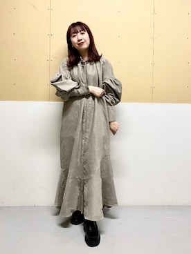 「ARKnets（アークネッツ）のアイテム（アクセサリー）」を使った、ひーさんさん（レディース・154cm）の秋コーディネート