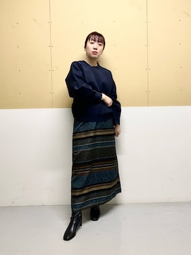 ひーさんさん（レディース・154cm）の冬コーディネート