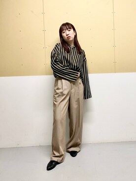 「ARKnets（アークネッツ）のアイテム」を使った、ひーさんさん（レディース・154cm）の冬コーディネート