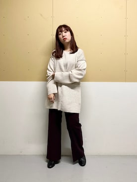 「ARKnets（アークネッツ）のアイテム（アクセサリー）」を使った、ひーさんさん（レディース・154cm）の冬コーディネート