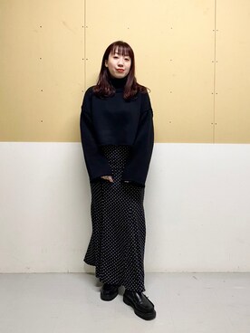 「ARKnets（アークネッツ）のアイテム」を使った、ひーさんさん（レディース・154cm）の冬コーディネート