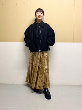 「ARKnets（アークネッツ）のアイテム」を使った、ひーさんさん（レディース・154cm）の冬コーディネート