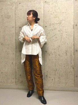 「ARKnets（アークネッツ）のアイテム（アクセサリー）」を使った、ひーさんさん（レディース・154cm）の秋コーディネート