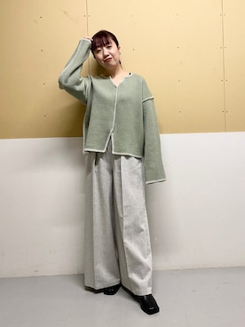 「ARKnets（アークネッツ）のアイテム（アクセサリー）」を使った、ひーさんさん（レディース・154cm）の秋コーディネート