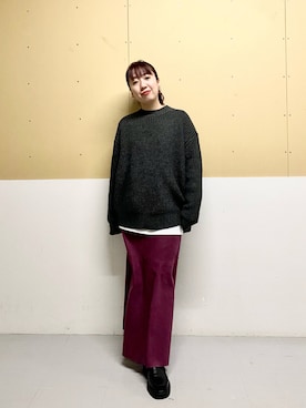 「ARKnets（アークネッツ）のアイテム」を使った、ひーさんさん（レディース・154cm）の冬コーディネート