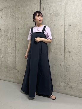 「KBF（ケイビーエフ）のアイテム（リング）」を使った、ひーさんさん（レディース・154cm）の夏コーディネート