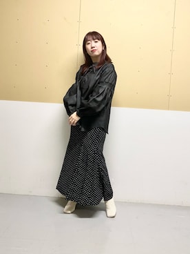 「ARKnets（アークネッツ）のアイテム」を使った、ひーさんさん（レディース・154cm）の冬コーディネート