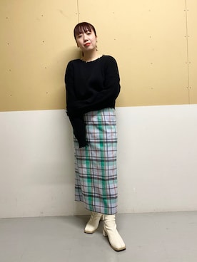 「ARKnets（アークネッツ）のアイテム（アクセサリー）」を使った、ひーさんさん（レディース・154cm）の冬コーディネート
