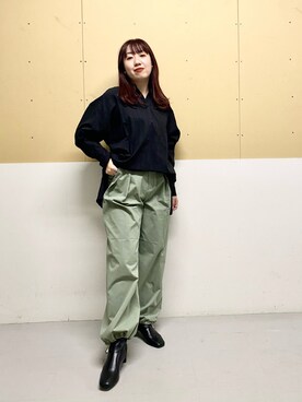 「ARKnets（アークネッツ）のアイテム」を使った、ひーさんさん（レディース・154cm）の冬コーディネート