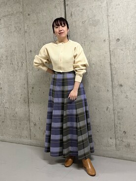 「RODE SKO」｜「アイテム（アクセサリー）」を使った、ひーさんさん（レディース・154cm）の秋コーディネート