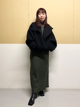 「ARKnets（アークネッツ）のアイテム（アクセサリー）」を使った、ひーさんさん（レディース・154cm）の冬コーディネート
