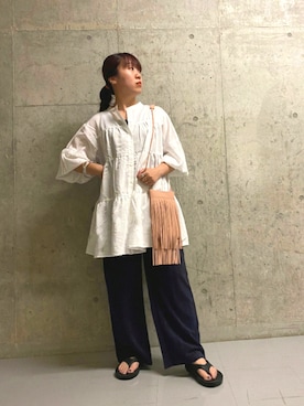 ひーさんさん（レディース・154cm）の夏コーディネート