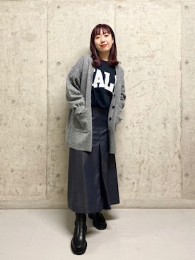 「ARKnets（アークネッツ）のアイテム（アクセサリー）」を使った、ひーさんさん（レディース・154cm）の秋コーディネート