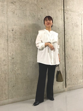 「ORiental TRaffic（オリエンタルトラフィック）のアイテム（ブーツ）」を使った、ひーさんさん（レディース・154cm）の秋コーディネート
