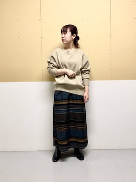 「ARKnets（アークネッツ）のアイテム」を使った、ひーさんさん（レディース・154cm）の冬コーディネート