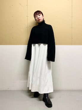 「ARKnets（アークネッツ）のアイテム（アクセサリー）」を使った、ひーさんさん（レディース・154cm）の冬コーディネート