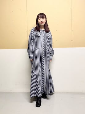 「ARKnets（アークネッツ）のアイテム」を使った、ひーさんさん（レディース・154cm）の冬コーディネート