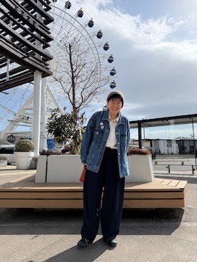 Hinanoさん（レディース・161cm）の春コーディネート